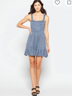 nine britton renie knit dress Nine Britton Renie Dress Size Small Soft Brushed Knit Skater Black Spotted  Polka